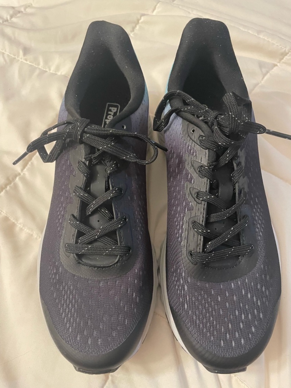 Propet Women's Black and Purple Athletic Sneakers